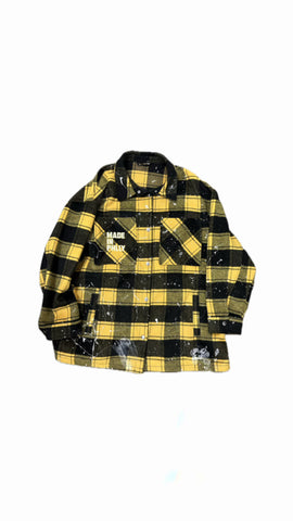 MadeinPhilly Black & Yellow Flannel