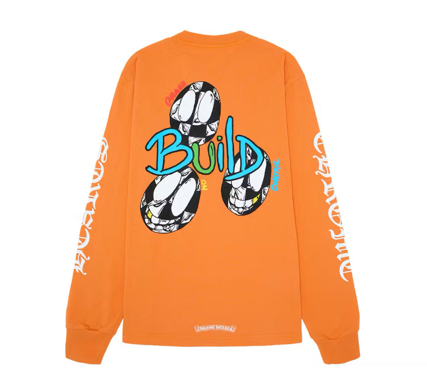 Chrome Hearts Matty Boy Link & Build Sweatshirt Orange – Sneaker