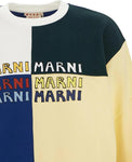 Marni Puzzle Logo Brushed Sweatshirt in Multi
