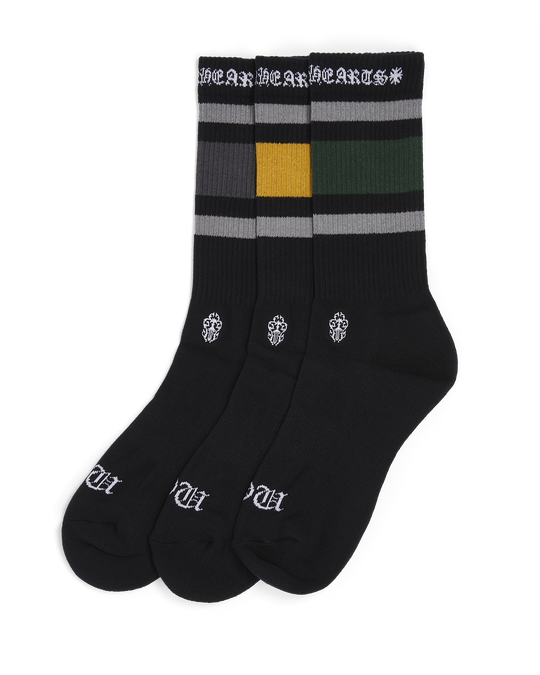 クロムハーツ　CH LOGO SOCKS U SPORT BLACK Chrome Hearts Sport Socks Black Green – Sneaker Buyers