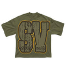 Saint Vanity Logo T-Shirt Green