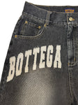 Bottega Desires DENIM SHORTS (BLACK)