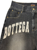 Bottega Desires DENIM SHORTS (BLACK)