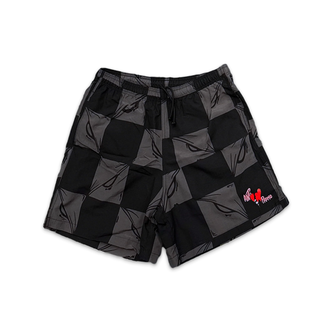 Matty Boy 99 EYES NYLON SHORTS "BLACK/GREY"