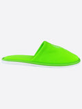 Chrome Hearts Green & White Miami Horseshoe Logo Slippers