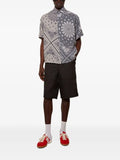 Rhude Bandana Print Gingham Pattern Shirt
