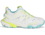 Balenciaga Track White Fluorescent Yellow Turquoise