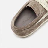 Rick Owens Vintage Dust Milk Low-Top Sneakers