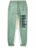 Rhude Senna Flight Logo Print Nylon SET