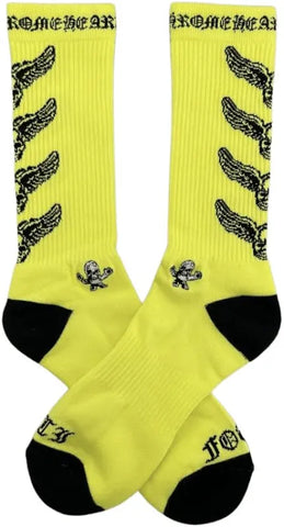 Chrome Hearts FOTI Socks Yellow