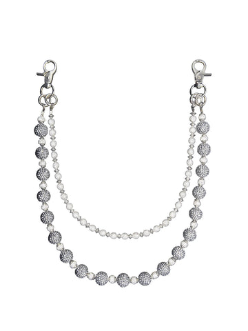 BILLIONAIRE DREAMS CUSTOM MOISSANITE ICED OUT WALLET CHAIN (CC)