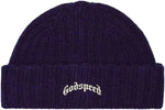 Godspeed New York OG Logo Emblem Beanie One Navy Blue