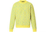LV Monogram Rainbow Playground Graphic Sweatshirt Green/Yellow