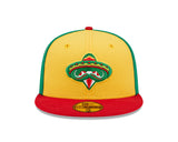 Diamantes de Arkansas New Era 59FIFTY Yellow Cap