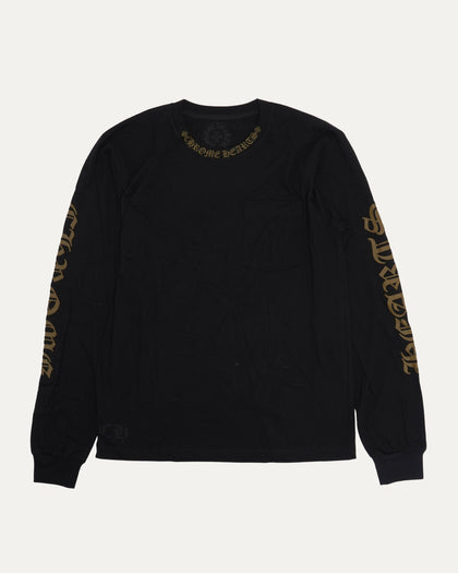 Chrome Hearts Neck Logo Longsleeve T Shirt