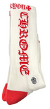 CHROME HEARTS 'HAIRY DAGGER' SPIRIT SOCKS