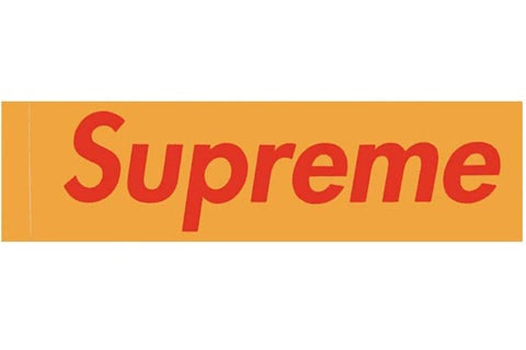 Supreme West Hollywood Store Opening Box Logo Sticker