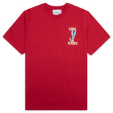 CASABLANCA SOUVENIR T-SHIRT - RED