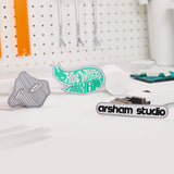 Hot Wheels x Daniel Arsham Patches & Sticker