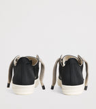 Rick Owens DRKSHDW Jumbolace Low Sneaks Black Milk