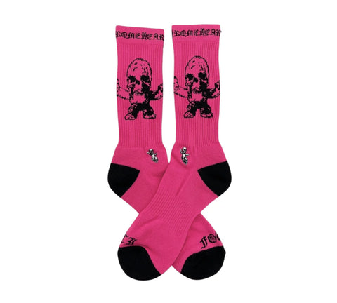 Chrome Hearts FOTI Socks Pink