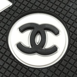 Chanel Suede Calfskin Grosgrain Womens CC Sneakers