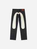 EVISU Daicock Print Baggy Jeans #2000