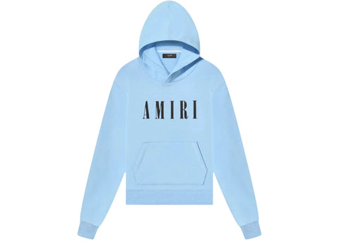 AMIRI Kids Core Logo Hoodie Baby Blue