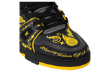 LOUIS VUITTON
Calfskin Graffiti Mens LV Trainer Sneakers 8 Black Yellow