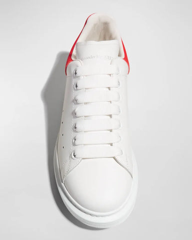Alexander McQueen Oversized Sneakers White/Red