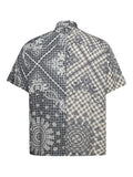 Rhude Bandana Print Gingham Pattern Shirt