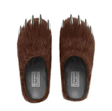 Bravest Studios BROWN BEAR CLAW MULES