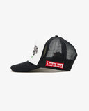 Agni Atelier Racing Black Trucker Hat