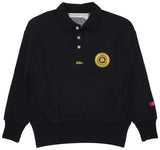 Advisory Board Crystals Men's Critical Thinking Collared Crew Jump in Black