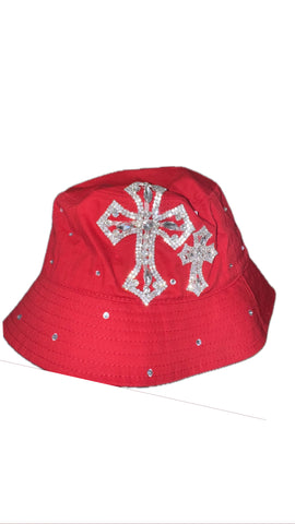 Billionaire Dreams Bucket Hat Red