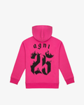 Agni Atelier Pink Fuego Hoodie