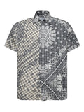 Rhude Bandana Print Gingham Pattern Shirt