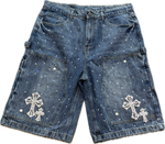 Billionaire Dreams Carpenter Jorts Blue