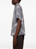 Rhude Bandana Print Gingham Pattern Shirt