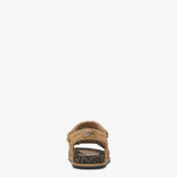 Fendi Feel Brown Fabric Slides