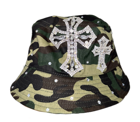 Billionaire Dreams Bucket Hat Camo