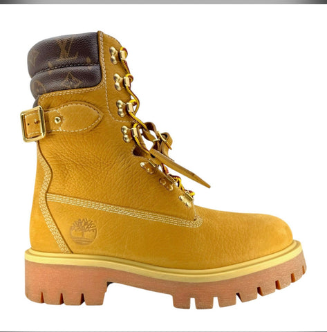 LV x Timberland Ranger Boot Monogram Brown Wheat