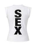 BOTTEGA DESIRES WOMEN’S MADONNA TEE WHITE