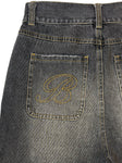 Bottega Desires DENIM SHORTS (BLACK)