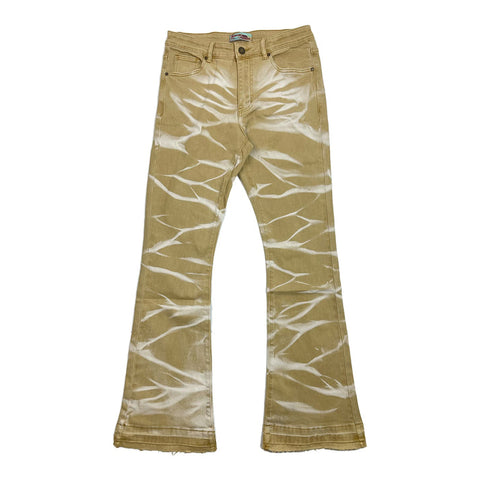 Dry Rot Dye Tan Flair Denim