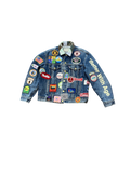 Better With Age Gentleman's denim jacket with vintage patches