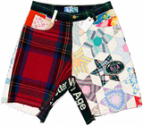 Better With Age Multicolor Patchwork Eleanor Shorts