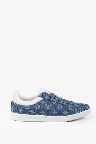LV Luxembourg Sneakers Blue Monogram