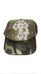 Billionaire Dreams Trucker Olive Camo