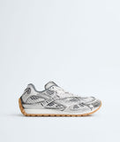 Bottega Veneta Orbit Sneaker Silver / White / Optic